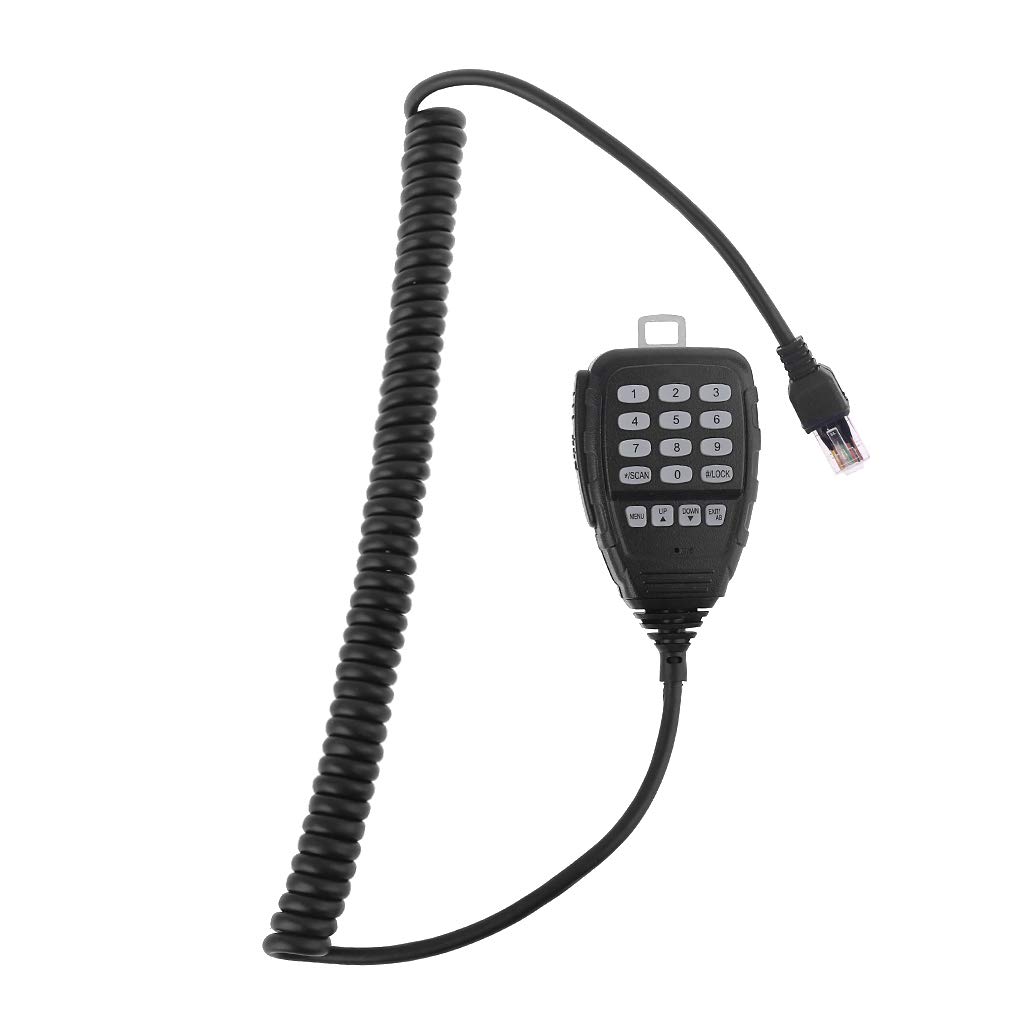 BYUTFA DTMF-Lautsprechermikrofon für QYT KT-8900D KT-8900 KT-7900D Mini-9800 Mobilfunk-Automobilradios