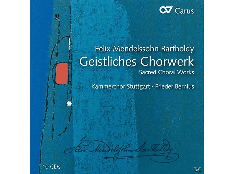 Kammerchor Stuttgart, Frieder Bernius, Werner Gura, Krisztina Laki, Monica Groop, Julia Hamari, Michael Volle - Geistliches Chorwerk (CD)