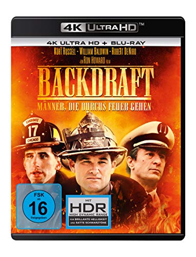 Backdraft - Männer, die durchs Feuer gehen (4K Ultra HD) (+ Blu-ray 2D)