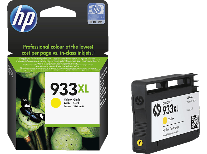 HP 933XL Tintenpatrone Gelb (CN056AE)