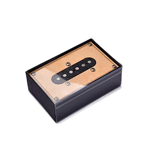 ZENGXUE Alnico 5 Gitarre Pickup Single Coil Pickup Gelbe Gitarre-Teile Bridge Pickup Humbucker Tonabnehmer Set