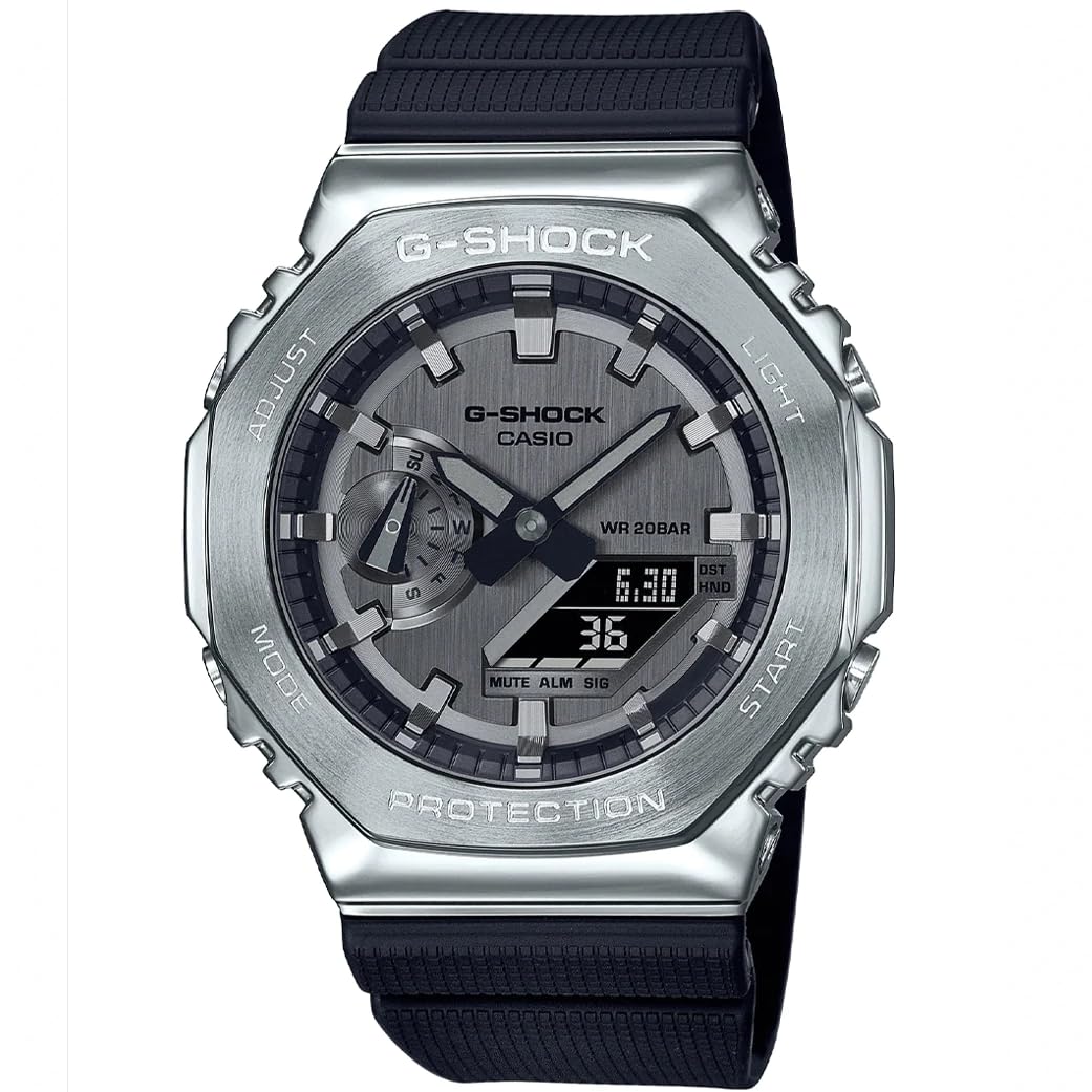 G-Shock Orologio Uomo, QUARZO, Analogico - CA.GM-2100-1AER