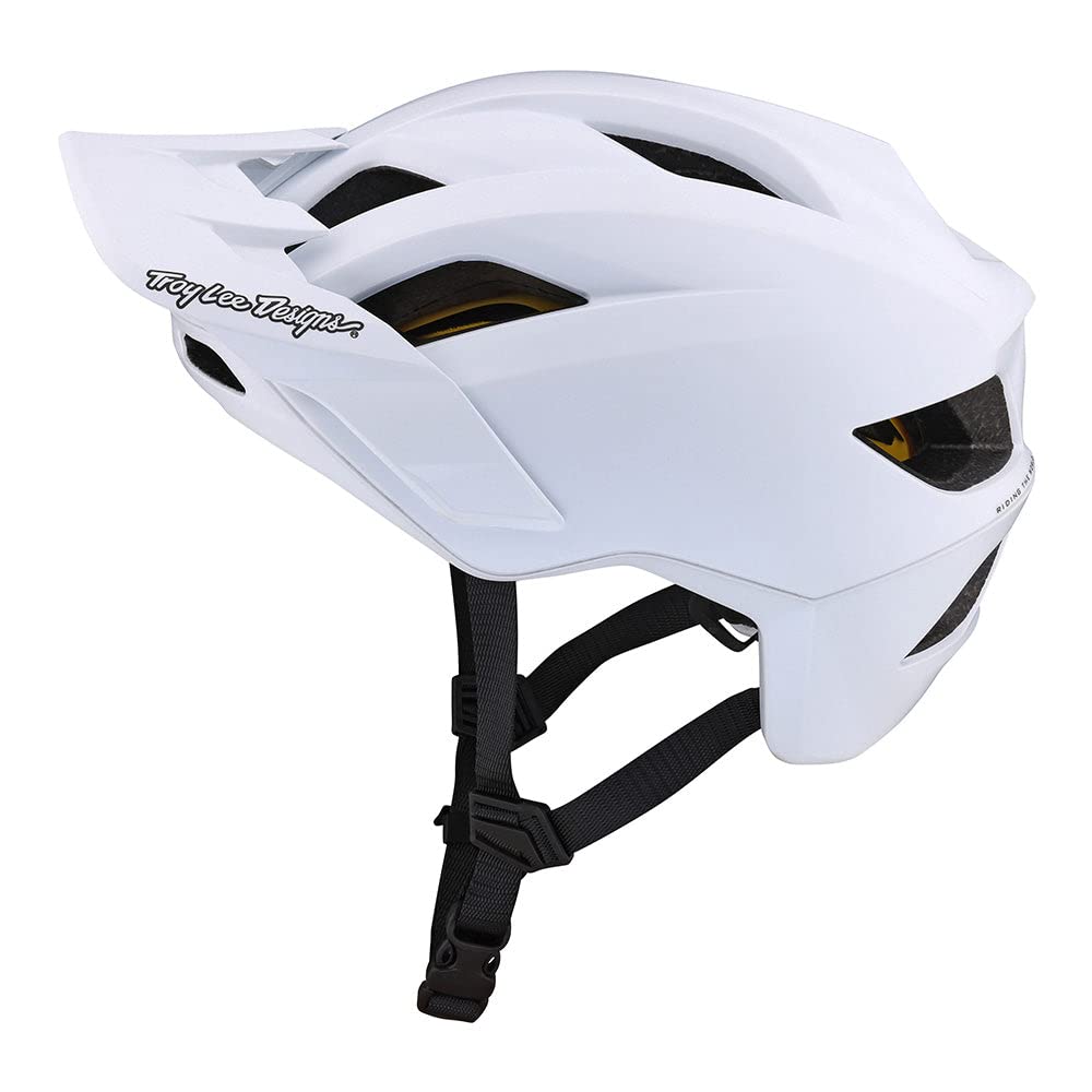 Troy Lee Designs Unisex – Erwachsene MTB Helm, Weiß, Einheitsgröße