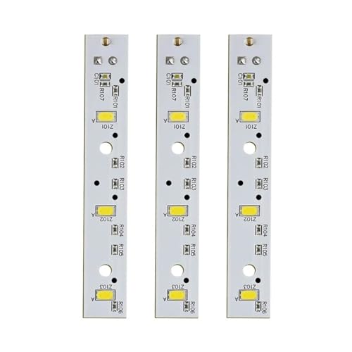 DEYIN 3er Pack WR55X26671 LED-Licht Kunststoff for Kühlschränke LED-Licht Ersetzen PS11767930 AP6035586 4468532 EAP11767930