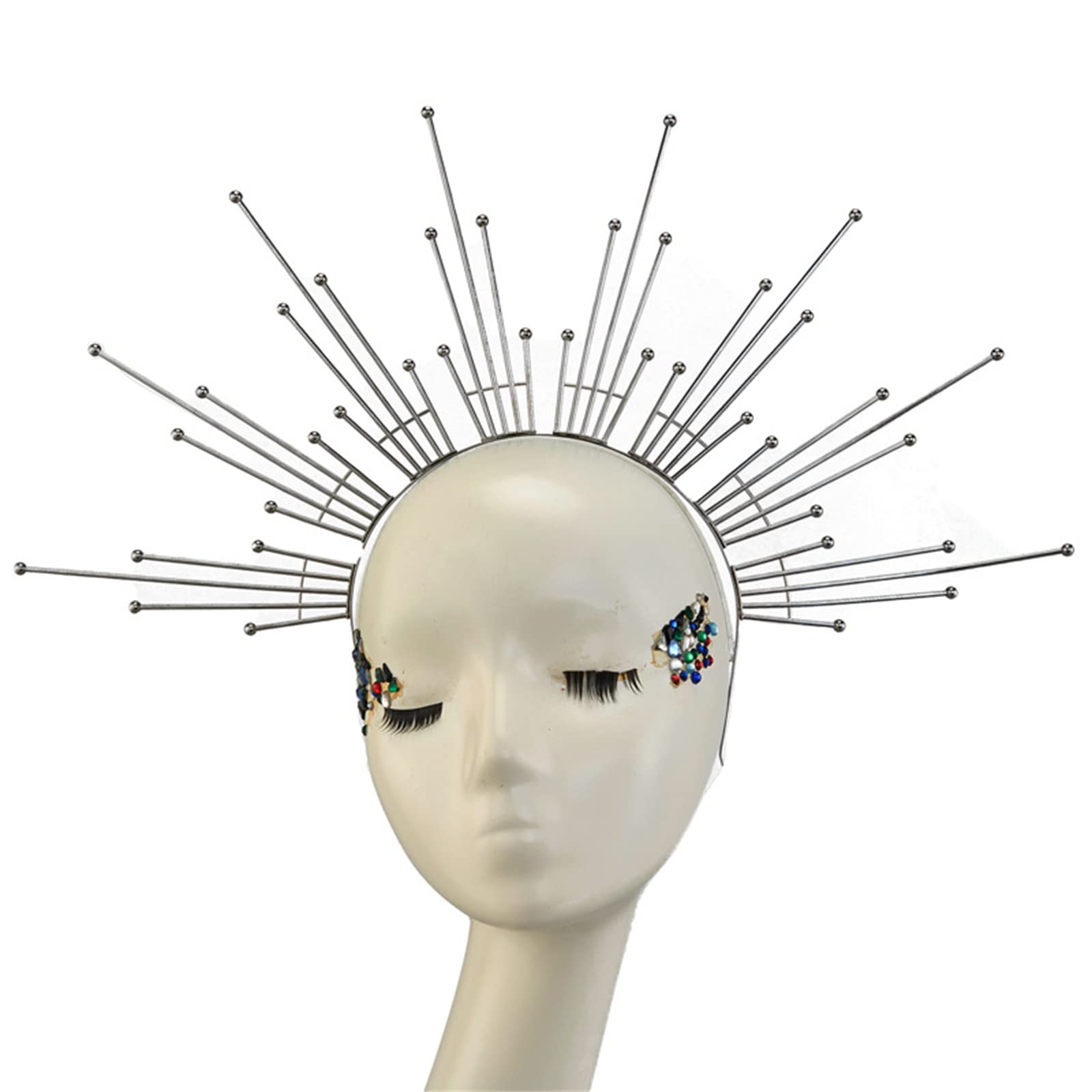 Stirnband Stirnband Spiked Kopfbedeckung Kopfschmuck HaloCrown Kopfschmuck HaloCrown Stirnband