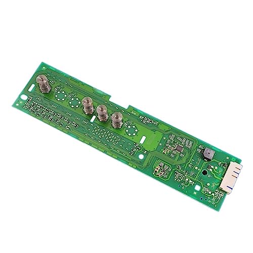 Trommel Waschmaschine Computer-Board Display Panel XQG70-WM10N0600W 9001079433 Original Kompatibel for Siemens (Color : Blanco)