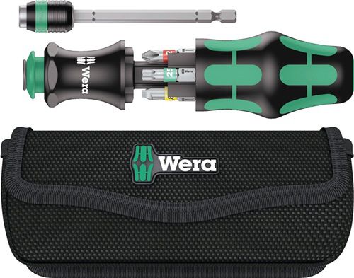 NW-Wera Magazinbithalter (8-teilig / Schlitz / PH / PZD / TORX®) - 05051016001