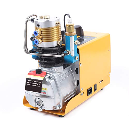 Tragbarer Hochdruck-Luftkompressor, elektrische Luftpumpe, 800 W, Auto-Off, Hochdruck, 30 MPA, 2800 U/min, elektrische Luftpumpe, Reifenpumpe