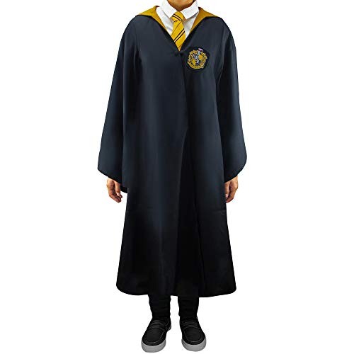 Cinereplicas Harry Potter - Hogwarts Zauberer-Umhang Hufflepuff - XL - Offizielle Lizenz