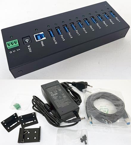 CTFINDUSB-3X10 (Automotive/Industrie 10-Port USB 3