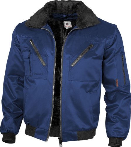 Qualitex - Pilotenjacke 4 in 1, Marine , 4XL