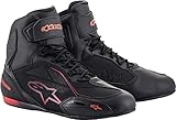 Alpinestars Faster-3 DryStar Motorradschuhe (Black/Red,9 (42))