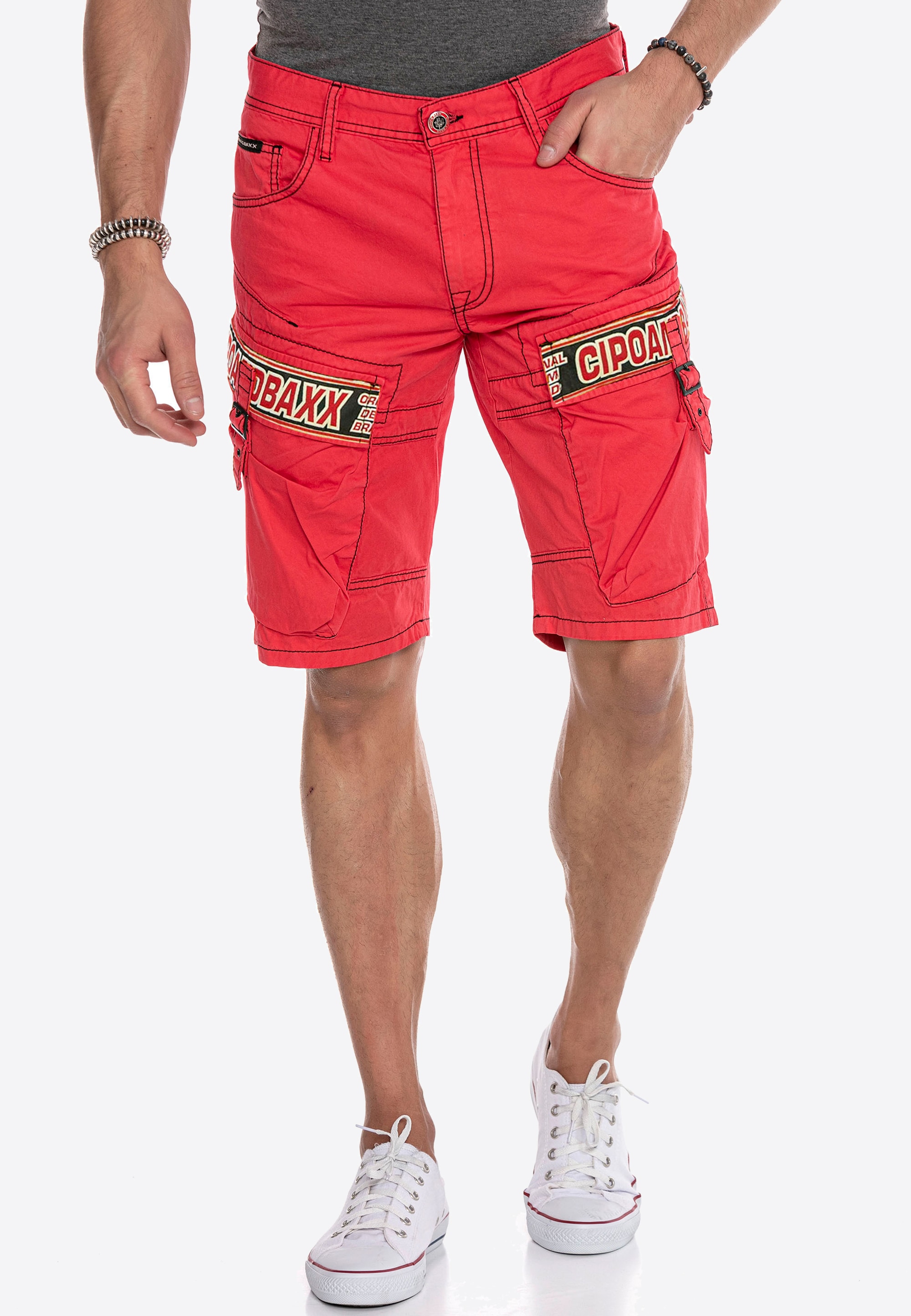 Cipo & Baxx Shorts, im Sommer Look