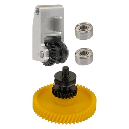 3D-Drucker-Extruder-Kit - Drucker-Extruder-Zahnradsatz | Extruder-Getriebesatz Hot-End-Getriebe | Extruder-Getriebebaugruppe Aus Gehärtetem Stahl, Ersatz-Hardware-Kit Für Extruder-Druckköpfe,