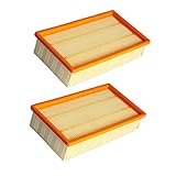 Dxyue 2 Stück Filter für Hilti VC 20 U VC 40 U UM (LF 4), für Kärcher NT25 NT35 NT45 Staubsauger Zubehör