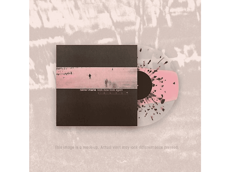 Rainer Maria - Look Now Again (Pink Stripe Brown Splatter) (Vinyl)