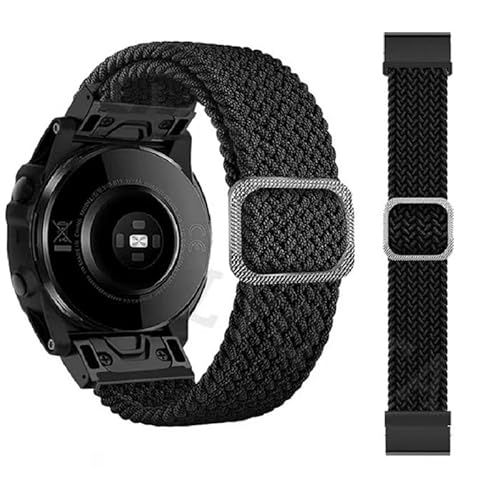 OPKDE Sport-Nylon-Armband für Garmin Fenix 6X 6 Pro 5X 5 7X 7 3HR Forerunner 935 Smart Watch, Schnellverschluss-Armband 26 mm 22 mm, 22mm Fenix 6 6 Pro, Achat