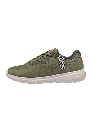 FILA Herren FLEXX Laufschuh, Green Olive, 45 EU