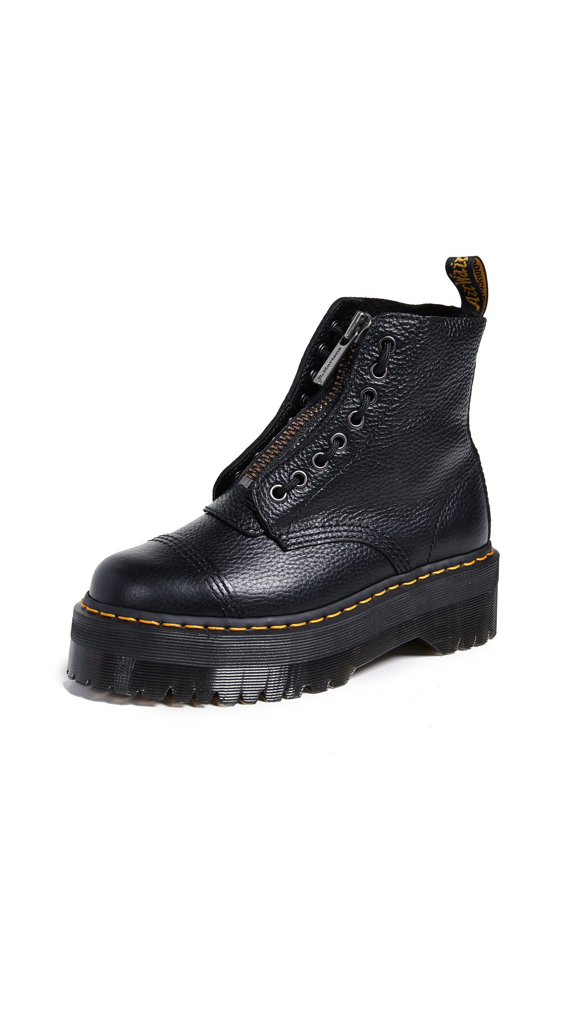 Dr. Martens bovver boots, Schwarz, 43 EU