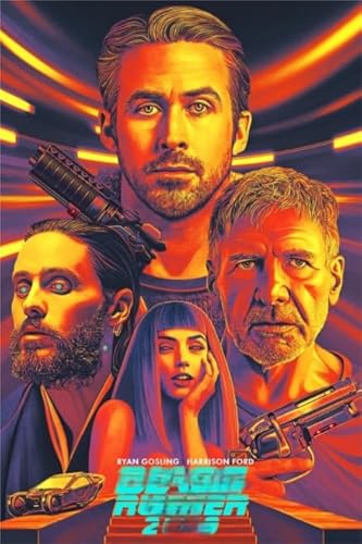 HfmQuisutron Jigsaw Puzzle 1000 Teile Movie K 2049 Poster Buntes Geschicklichkeitsspiel Für Die Ganze Familie Erwachsene Xy322Tk