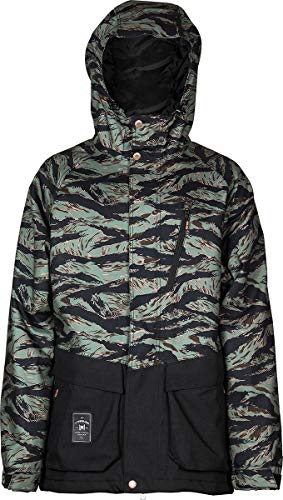 L1 Herren Ski- Snowboardjacke Legacy JKT´21, Größe:XS, Farben:Tiger camo-Black