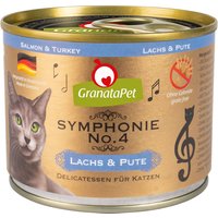 Sparpaket GranataPet Symphonie 12 x 200 g - Lachs & Pute