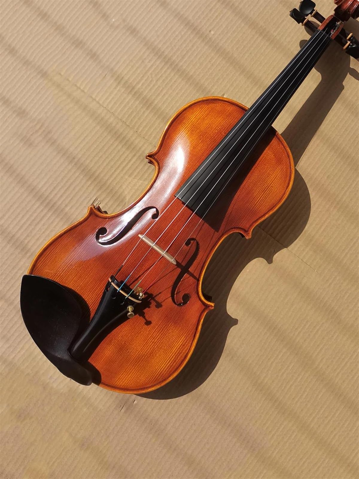 Standard Violine Ahorn Handgefertigte Violine 4/4 3/4 1/2 1/4(1/4)