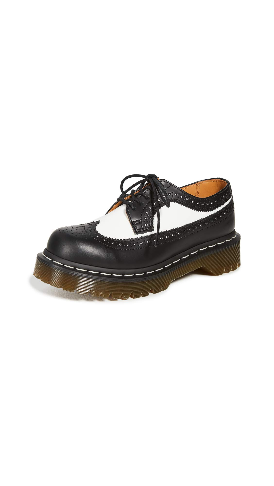 Dr. Martens 398996 Herren 3989 Originals Stiefel Schwarz & Weiß, Black/White Smooth, 39 EU