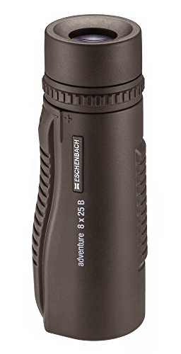 Eschenbach Optik Monokular adventure M 8 x 25, robust, geringes Gewicht, wasserdicht, braun