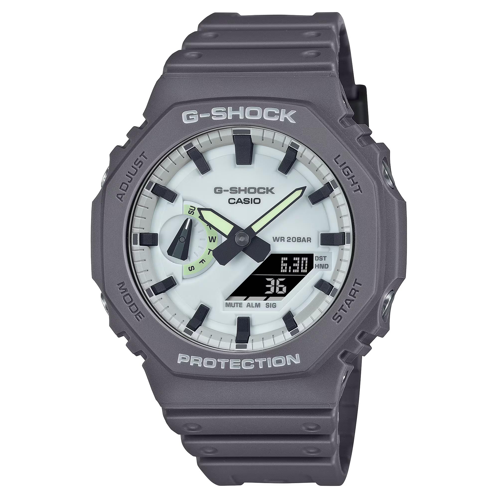 G-SHOCK Casio GA-2100HD-8AER Herrenuhr grau