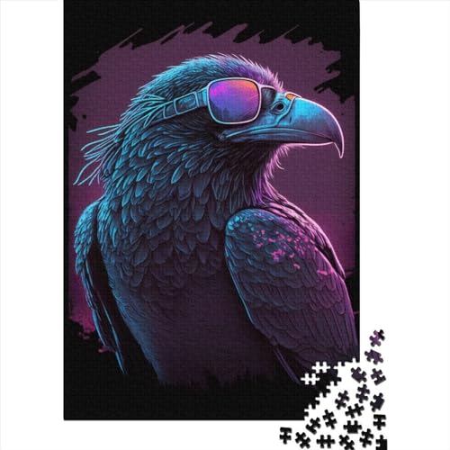 500-teiliges Puzzle für Erwachsene und Teenager. Ravenwave-Holzpuzzle. Puzzles für Erwachsene und Teenager. Nachhaltiges Puzzle für Erwachsene (Größe 20,47 x 14,96 Zoll).