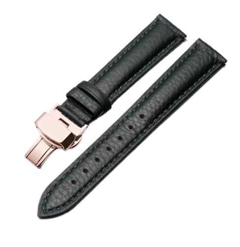 SpaRcz Uhrenarmband aus echtem Leder, Rindsleder, Uhrenarmband, Ersatzbänder, 12-20mm, Farbe 9, 13mm