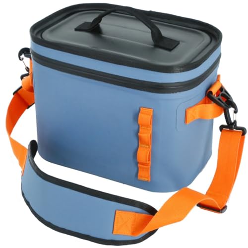 Lmzzdld Rucksack-Kühler, Gekühlter Rucksack, Isolierte Kühltasche, Wasserdichter Lunch-Rucksack, Gekühlter Getränke-Eisbeutel