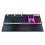 Roccat Magma - Membrane RGB Gaming Keyboard mit RGB-Beleuchtung (DE Layout), schwarz