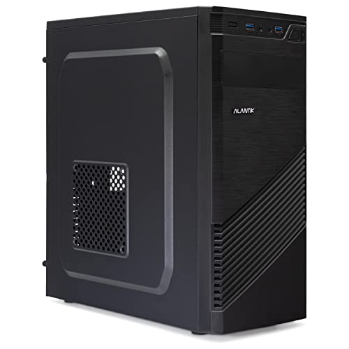 PC Desktop-PC Intel Core I3 4170 bis zu 3,7 GHz Grafik Gaming Büro Work Windows 10 Professional Original Simletek (RAM 16 GB SSD 240 GB)