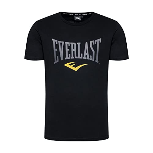 Everlast Herren T-Shirt Russel, Schwarz, S