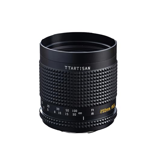 TTArtisan 250mm f5.6 VF für M42 Mont schwarz/Black inkl Tuch