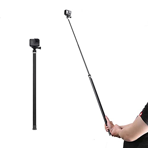 SCRUBY Selfie-Stick aus Kohlefaser, ausziehbar, 2,7 m, 106 m