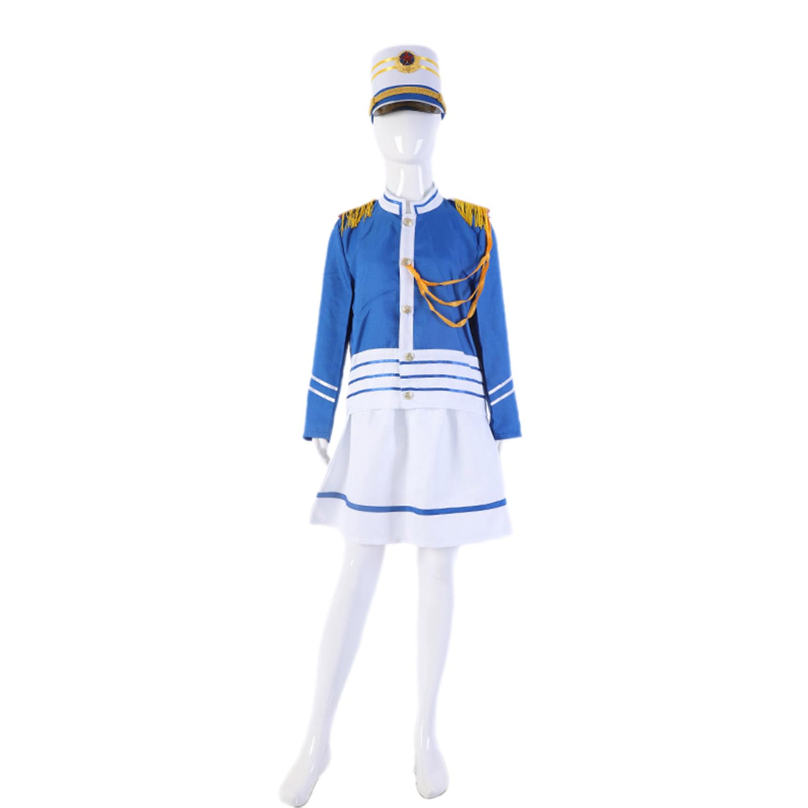 Osdhezcn Kind Erwachsene Blasorchester Kostüm Royal Guard Uniform Mit Und Handschuh Guard Blasorchester Kostüm Set Uniform