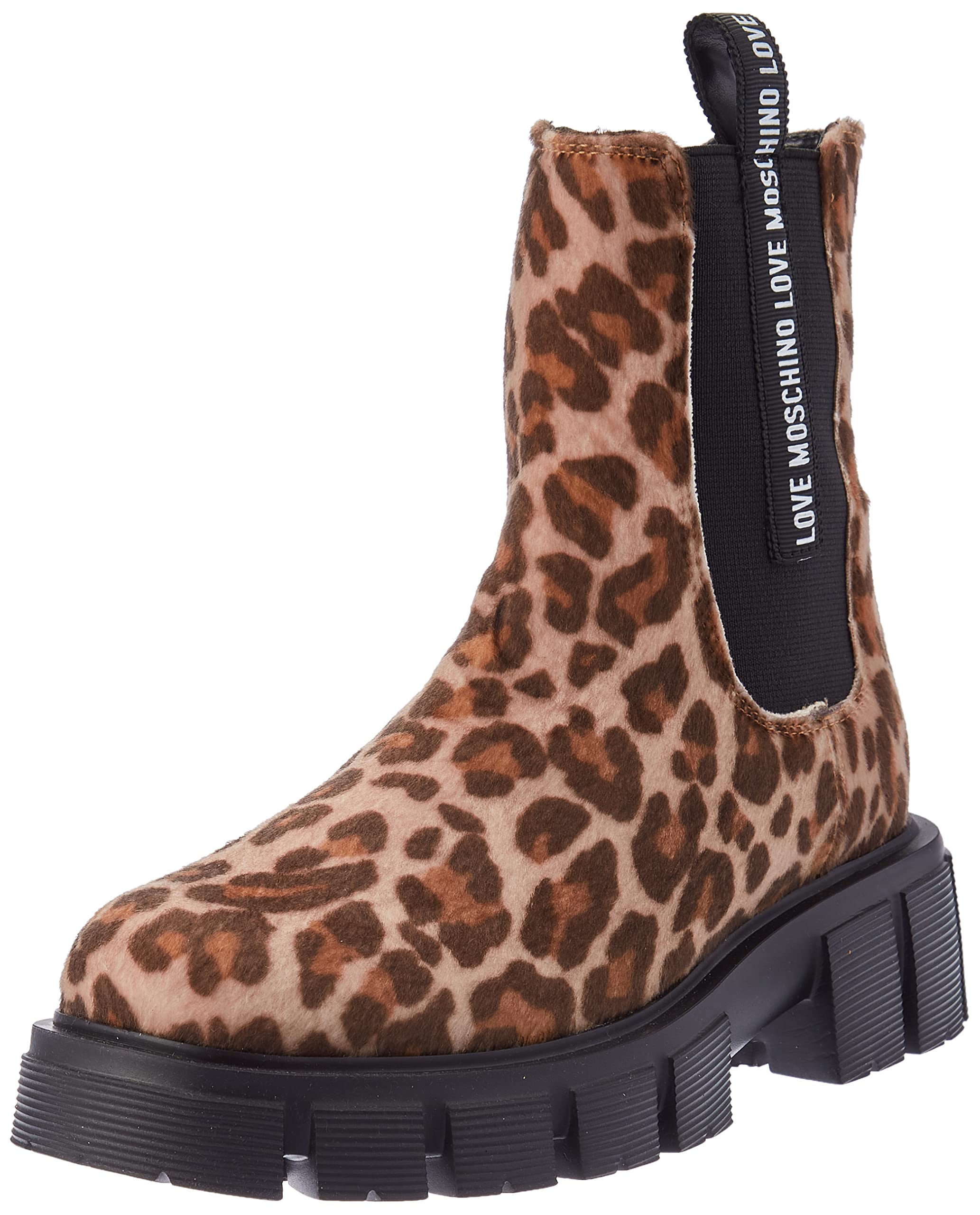 Love Moschino Damen Ja21255g0fiv020137 Stiefelette, Muster:, 37 EU