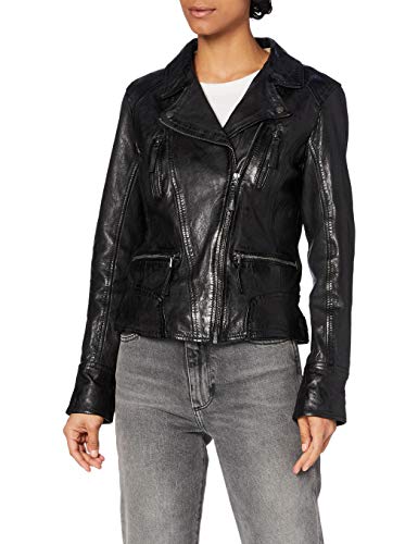 Oakwood Damen BlousonJacke Schwarz Schwarz, 38 (Herstellergröße: L)