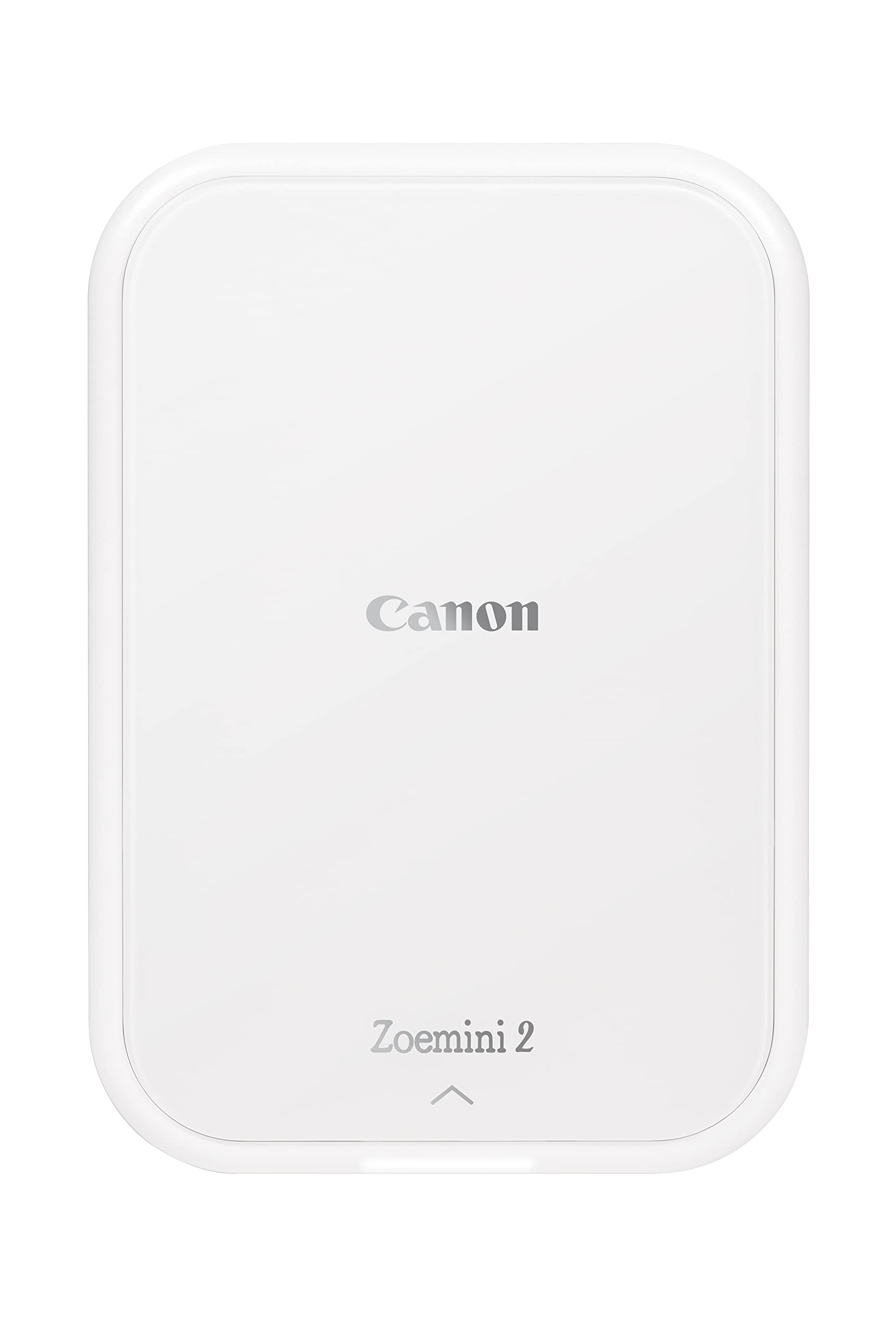 Canon Zoemini 2 Mini Fotodrucker mobil tragbar unterwegs Hosentasche (Fotodruck 5x7,6 cm, kabelllos, für Smartphone + Tablet, eingebauter Akku, App, Bluetooth) perlweiß [+ 10er Zink Druck-Set]