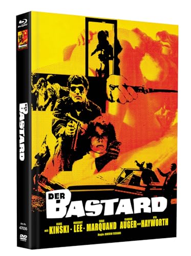 Der Bastard - Mediabook - Cover B - Limited Edition auf 111 Stück (Blu-ray+DVD) - inkl. 28 Seiten Booklet; Poster A4 gefaltet beidseitig bedruckt, 3 PictureCards beidseitig bedruckt; 1 Untersetzer