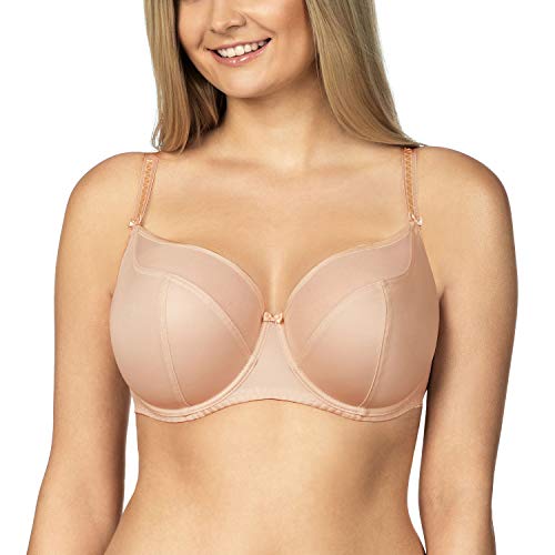 Lupoline Dame Soft-BH Träger Musterlos Schleife 140, Beige,85F