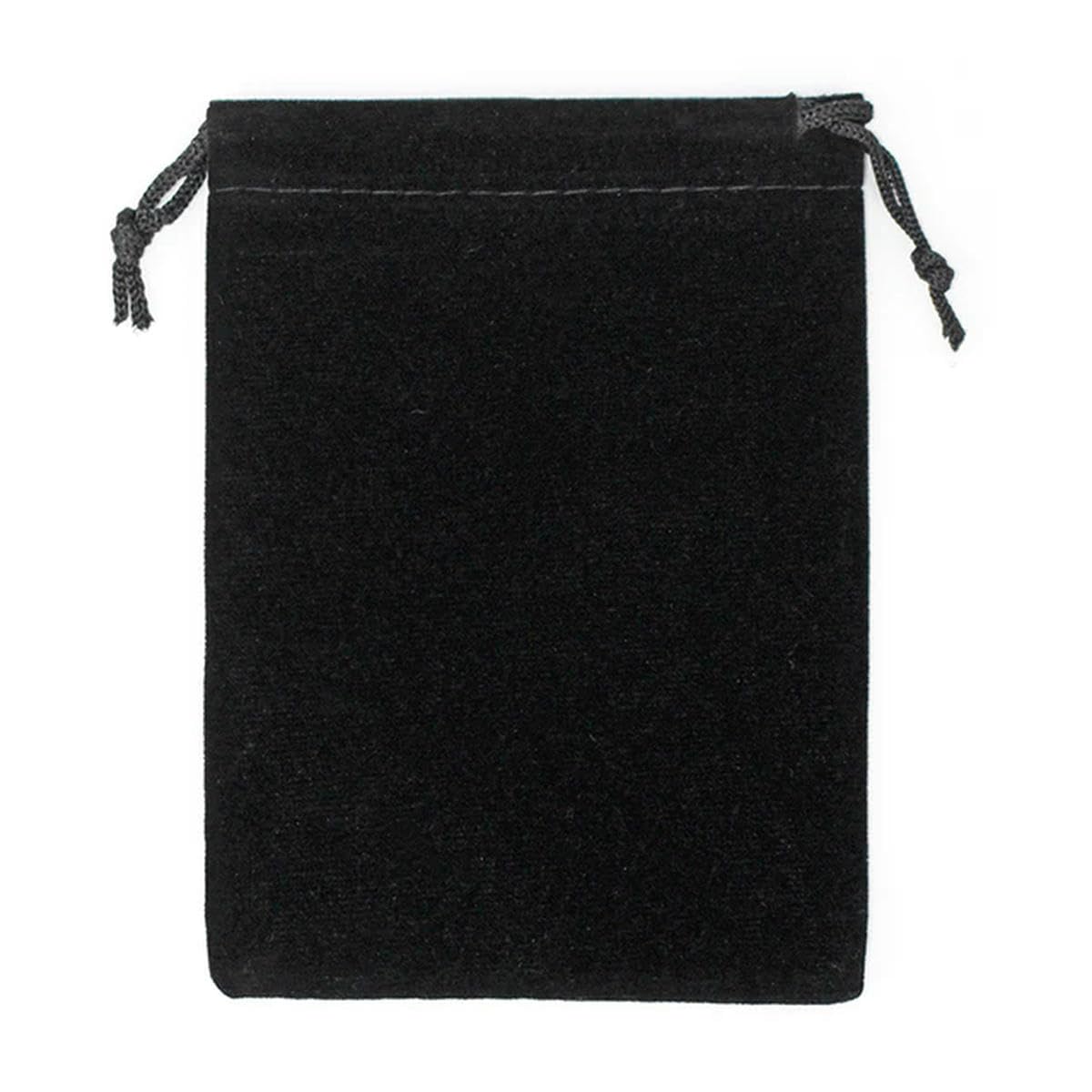 10 Stück Beutel mit Kordelzug und Schmuckbeutel, Geschenktüten für Weihnachten, Hochzeit, Geschenktüten und Beutel mit Samtbeutel zur Aufbewahrung für Reisetaschen, Schwarz, 11,5 x 14,5 cm