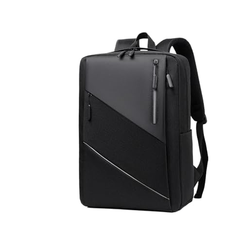 QSFZ NICHANGHUA Diebstahlsicherer, wasserdichter Oxford-Freizeit- und Business-Laptop-Rucksack for Herren, große Kapazität, leichter Reiserucksack, Schulrucksack (Color : A)