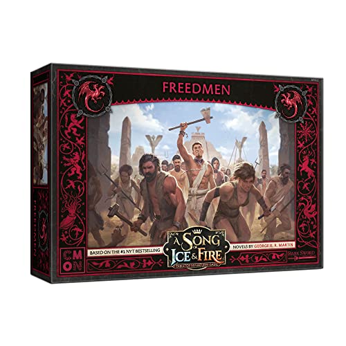 A Song of Ice and Fire Tischplatte Miniaturen Freedmen Unit Box | Strategiespiel für Teenager und Erwachsene | Alter 14+ | 2+ Spieler | Durchschnittliche Spielzeit 45-60 Minuten | Hergestellt von CMON