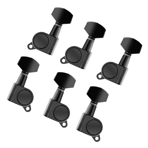 Strings Tuning Pegs Mechaniken Für Gitarre Gitarrensaiten-Stimmnadel, versiegelter Maschinenkopf, geeignet für elektrische/akustische Gitarre