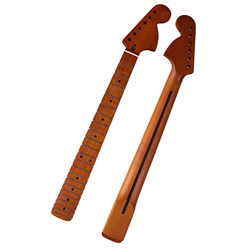 E-Gitarrenhals 21 Und 22 Bünde Kanada-Ahorn-Gitarrenhals Für ST-E-Gitarrenhals Gitarre Hals Ersatz (Color : 11)