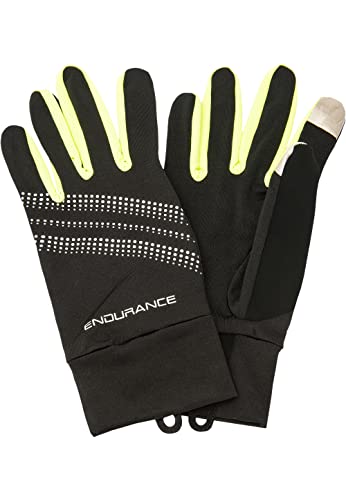 Endurance Unisex Gloves Sherman mit praktischer Touch-Funktion 5001 Safety Yellow, XS